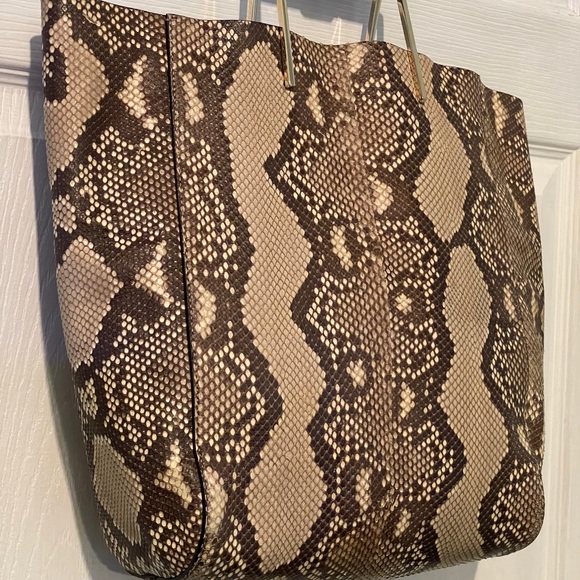 Jason Wu $2,195 Suvi Genuine Python Tote purse Bag - Picture 2 of 7